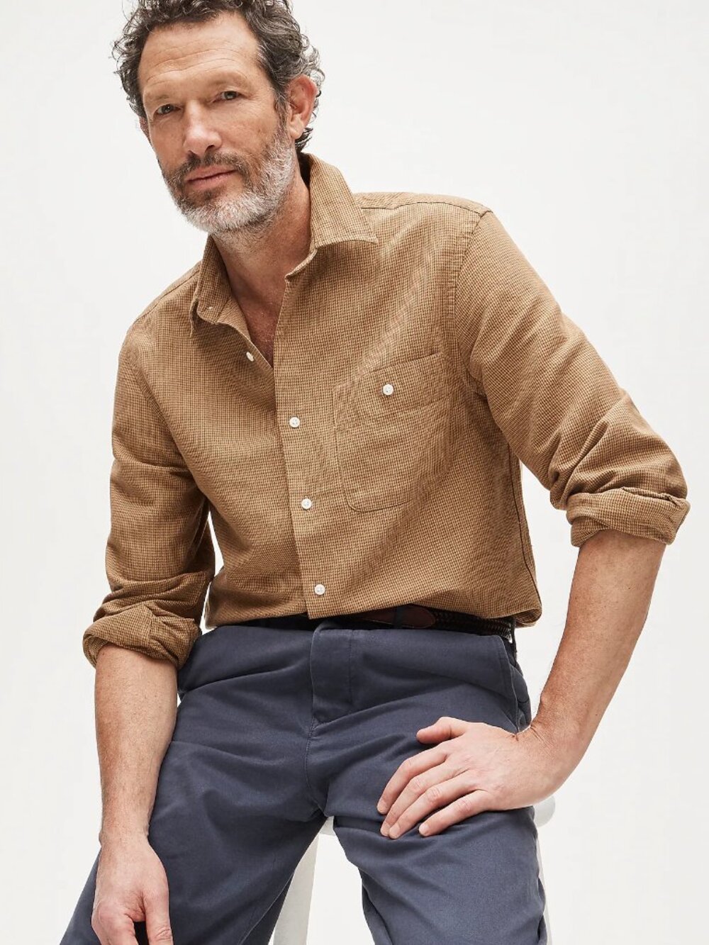 J.Crew Linen-Cotton Button Down NWT